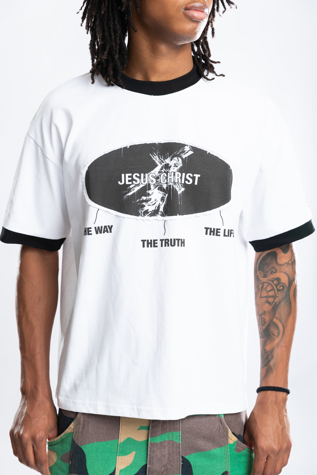 "THE WAY" RINGER TEE